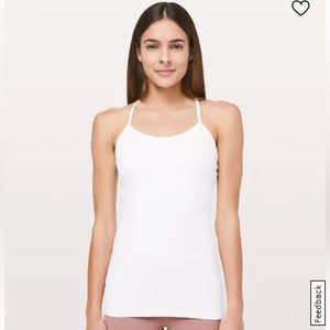 Lululemon Power Y Tank Top - White